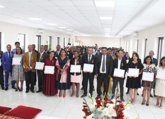 Événement de remise de médailles des Agents de la SEIMad.